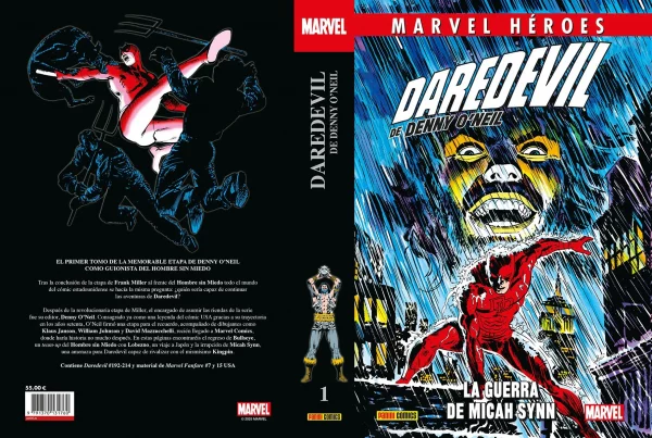 Cómic Marvel Héroes: Daredevil de Denny O'Neil 1 - Interior