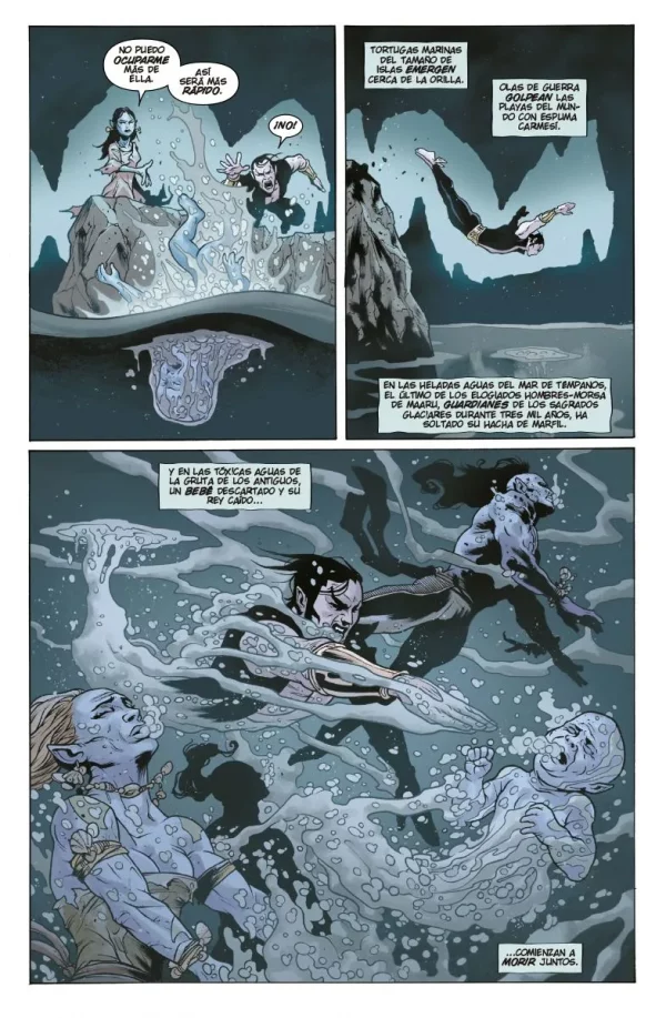 Cómic Namor: El Último Rey de Atlantis 3 de 3- Interior