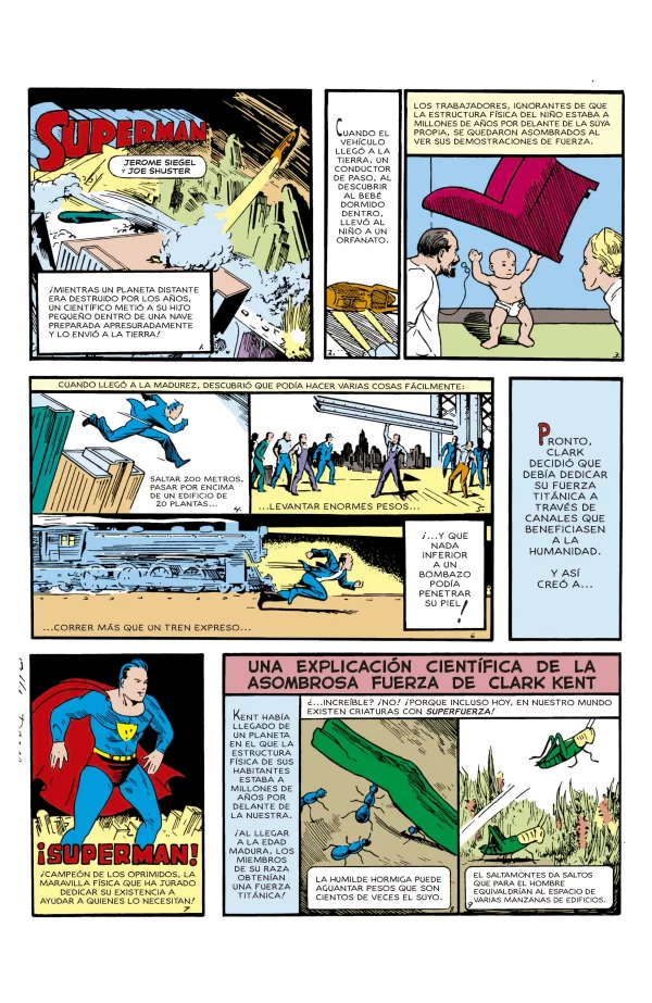 Cómic Action Comics 1 (Facsímil Panini) - Interior 1
