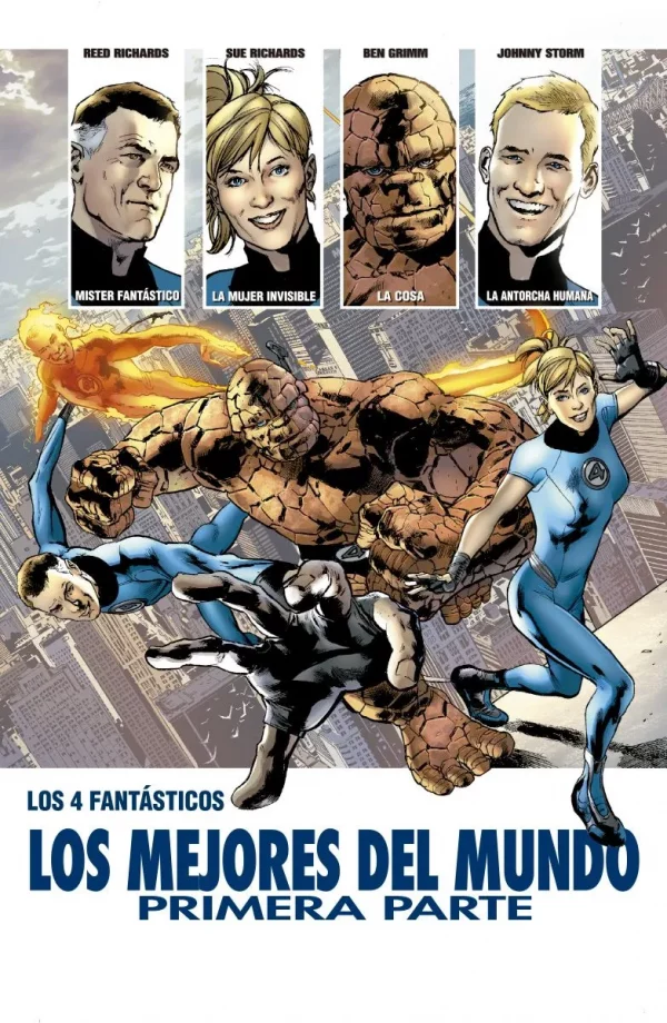 Cómic Los 4 Fantásticos de Mark Millar y Bryan Hitch 1 de 2 (Marvel Essentials 22) - Interior 1