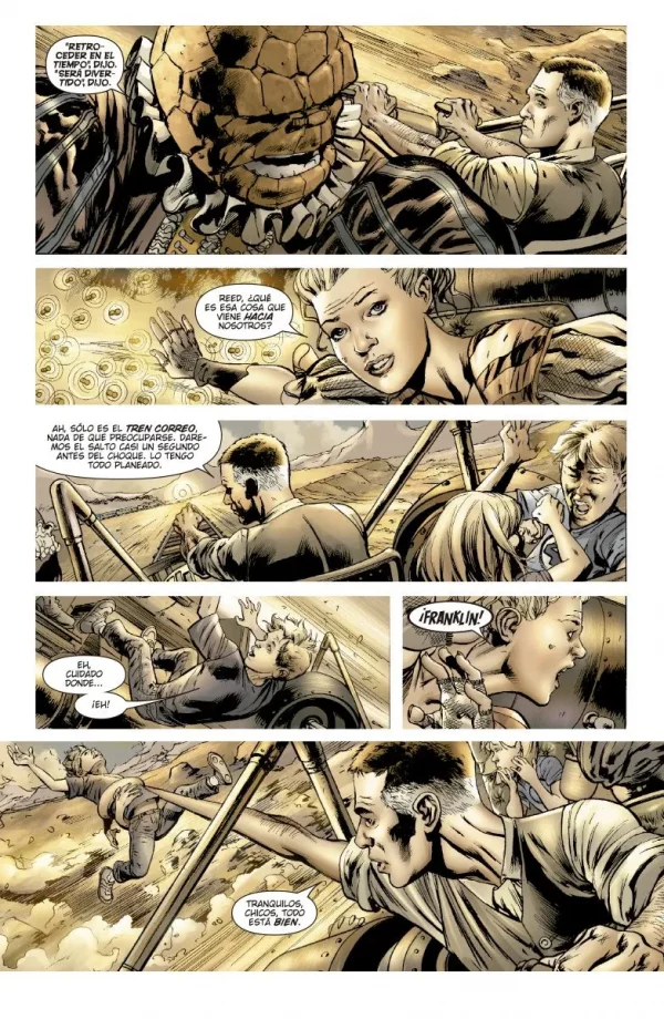 Cómic Los 4 Fantásticos de Mark Millar y Bryan Hitch 1 de 2 (Marvel Essentials 22) - Interior 3