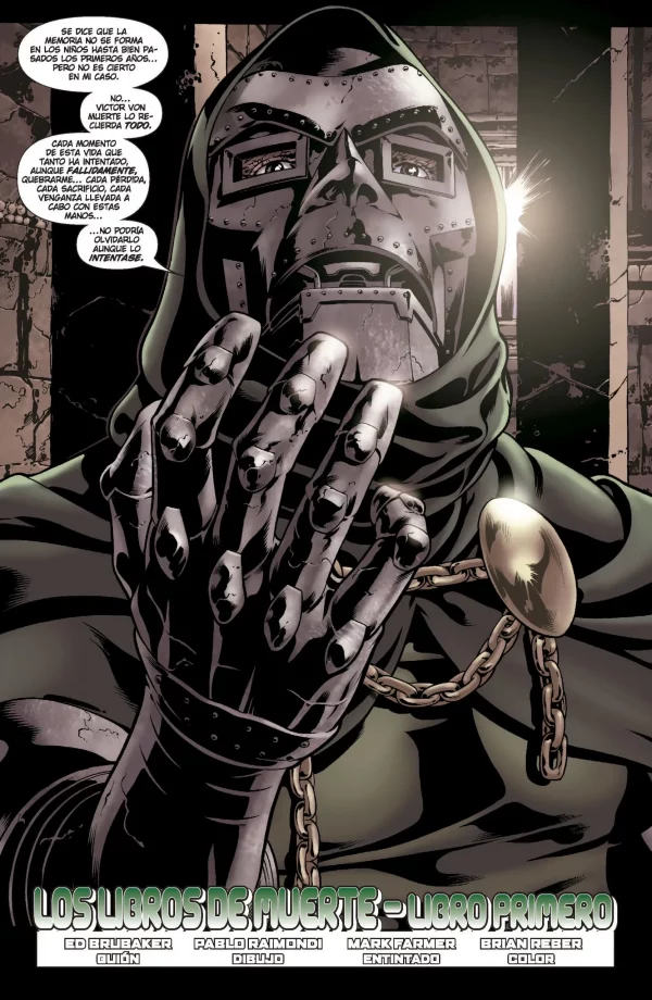 Cómic Doctor Muerte: Los Libros de Muerte (Marvel Essentials 26)