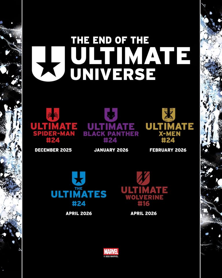 Marvel Comics anuncia el final del Universo Ultimate