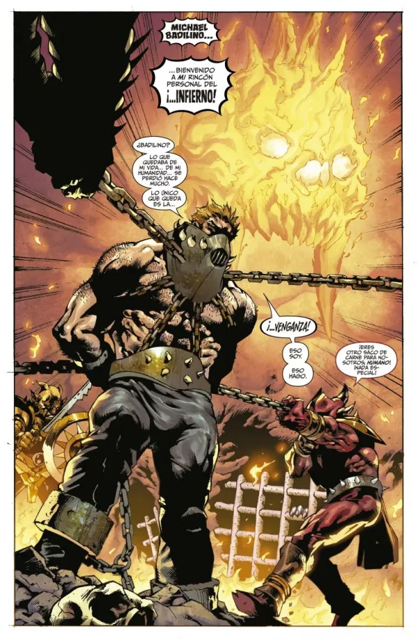 Cómic Espíritus de Venganza - Interior 1