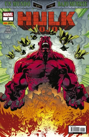 Cómic Un Mundo Bajo Muerte Hulk Rojo 2