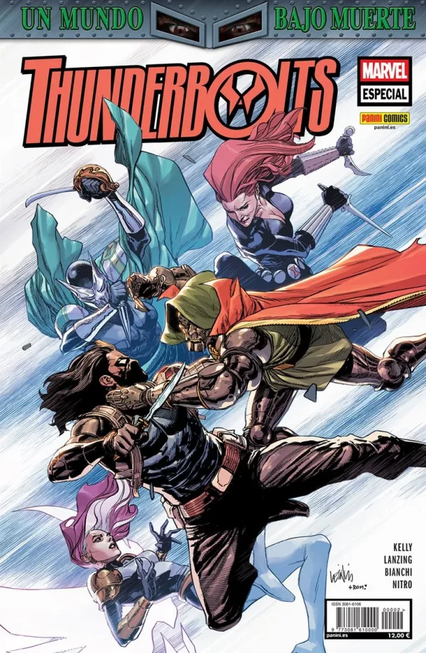 Cómic Un Mundo Bajo Muerte Thunderbolts
