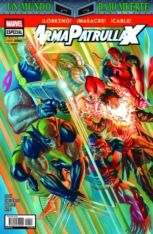 Cómic Un Mundo Bajo Muerte: Arma Patrulla-X