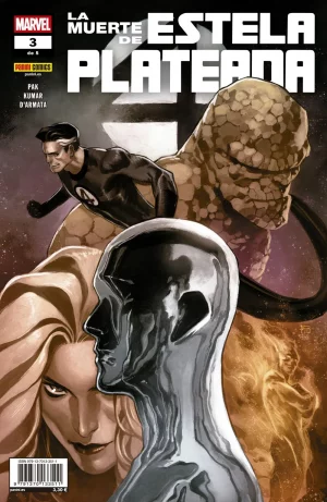 Cómic La Muerte de Estela Plateada 3 de 5
