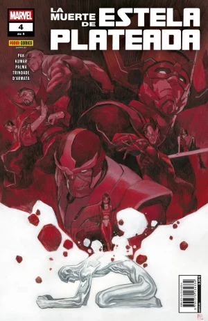 Cómic La Muerte de Estela Plateada 4 de 5