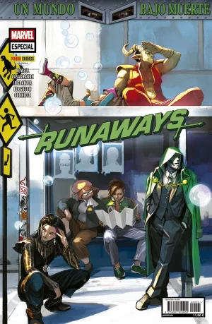 Cómic Un Mundo Bajo Muerte Runaways 1-5