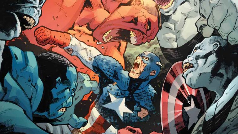 Red Hulk lidera un nuevo equipo de Hulks y Marvel activa el camino hacia ARMAGEDDON