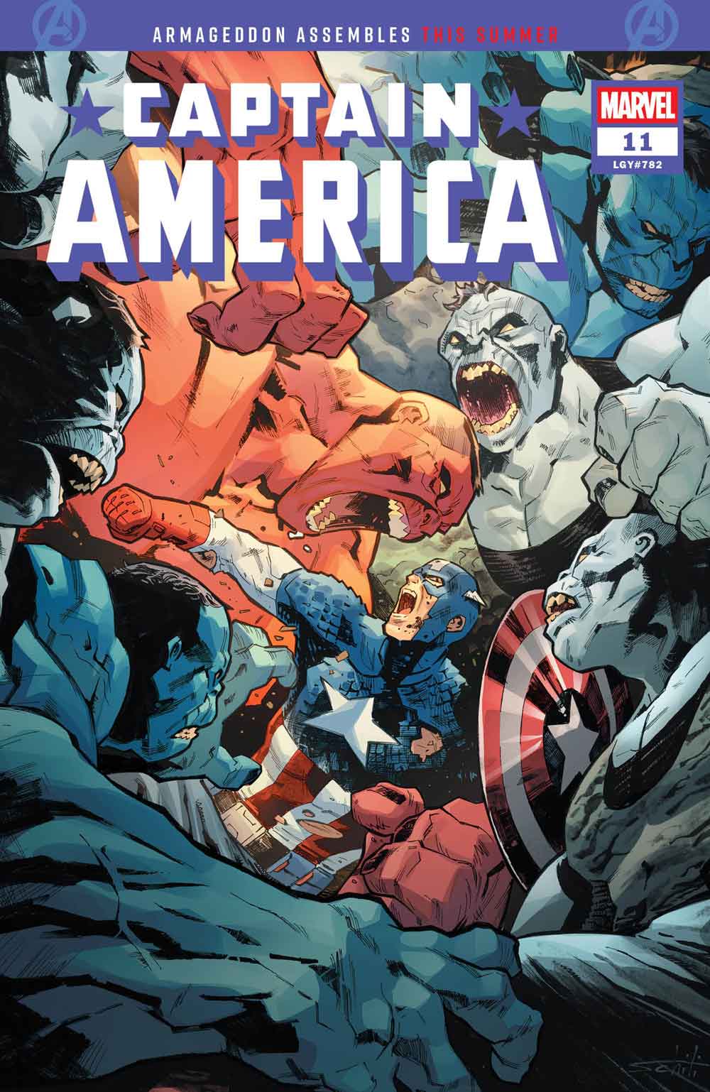Red Hulk lidera un nuevo equipo de Hulks y Marvel activa el camino hacia ARMAGEDDON comic